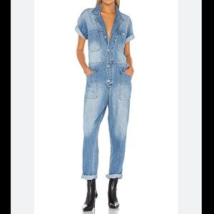 Pistola Grover Denim Jumpsuit Large